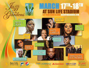Jazz in the Gardens - Miami Gardens Florida - 17 & 18 March 2012