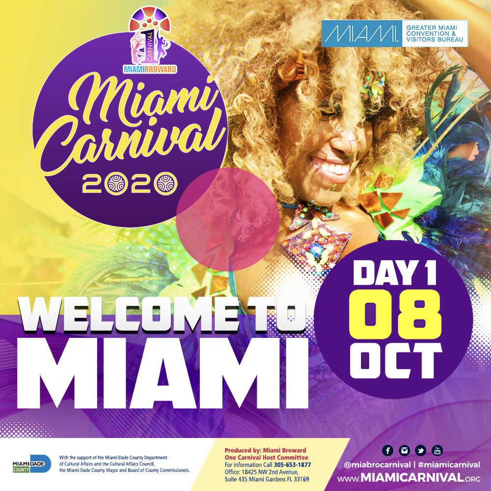 Virtual Miami Carnival Caribbean Riddims