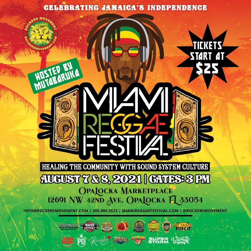 Miami Reggae Festival Caribbean Riddims