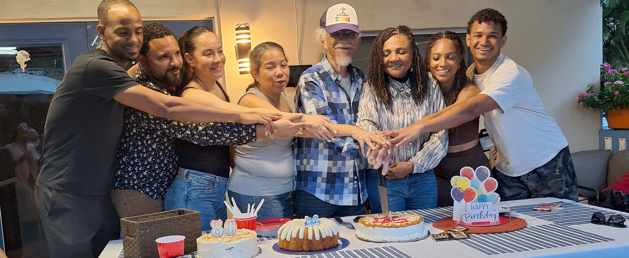 Tommy Cowan Celebrates 80th Birthday at Circle House, Florida
