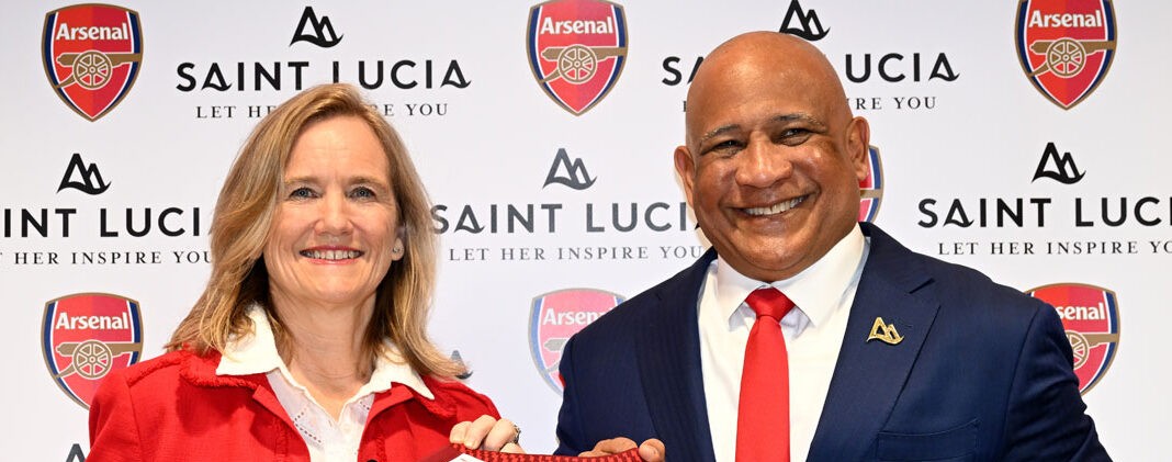 SAINT LUCIA AND ARSENAL FOOTBALL CLUB SIGN MULTI-YEAR PARTNERSHIP